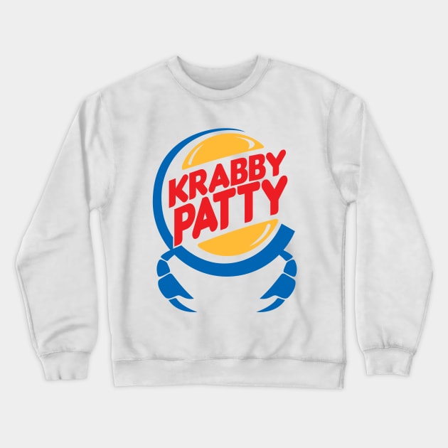 Crab Patty Crewneck Sweatshirt by familiaritees